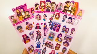 [ASMR]Super cute K-pop stickers!