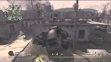 AMAZING COD4 BOUNCE TRICKSHOT!