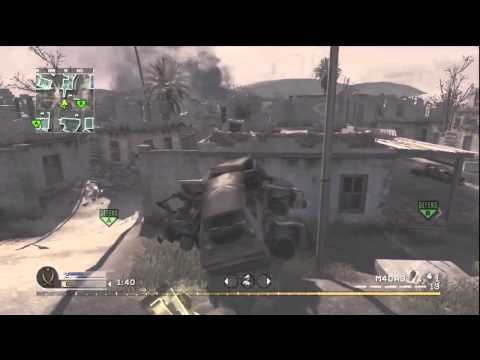 AMAZING COD4 BOUNCE TRICKSHOT!