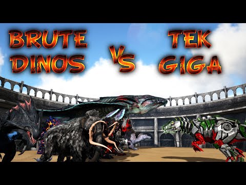 Brute Ratel, Brute Crow, and Brute Beagle Vs. Gigant Megatherium