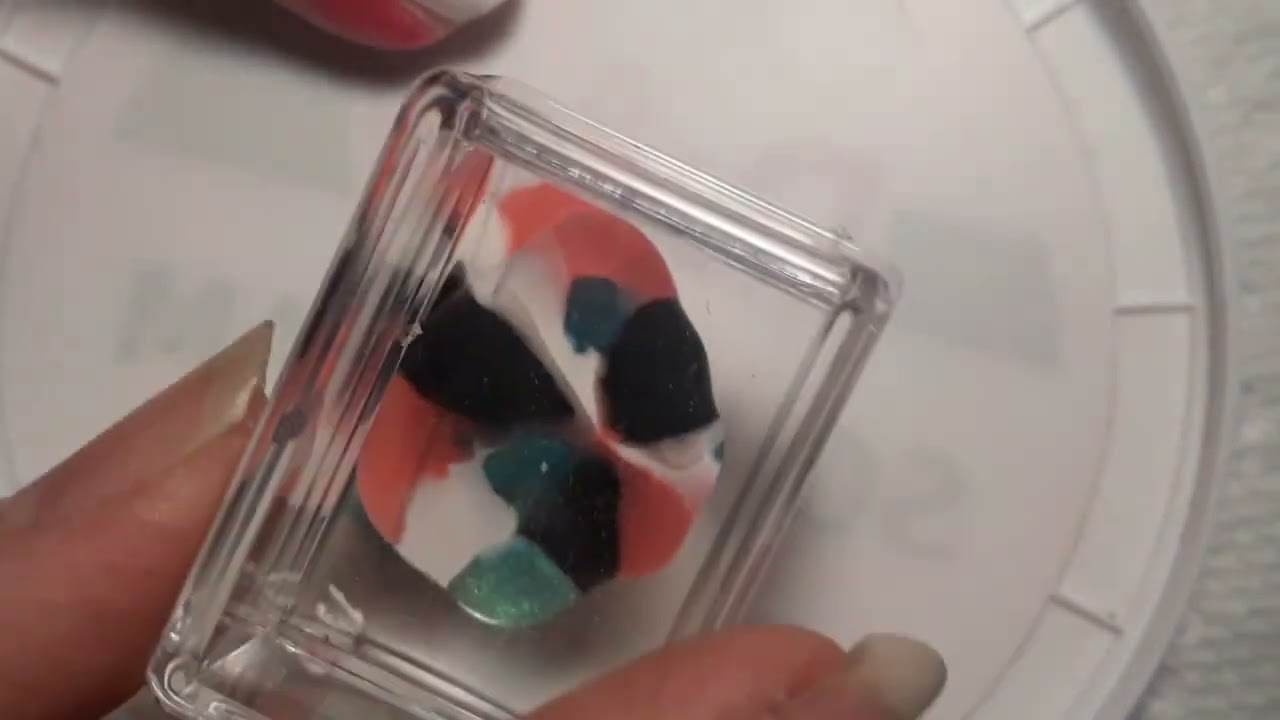 Spring Smoosh Marble | Spring Nail Art | No Worries Nail Art