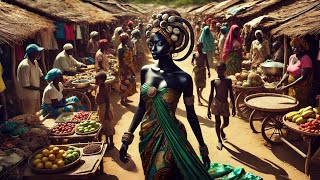 Eke-Nwanyi, the  evil 🐍 Serpent Goddess of Achi: