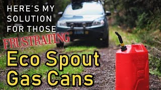 Eco / No-Spill Gas Cans: My Easy Solution, No Modding Required
