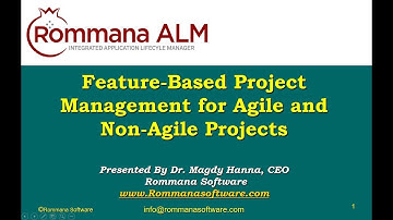 ALM Tools | Feature Based Project Management for Agile and Non Agile Projects