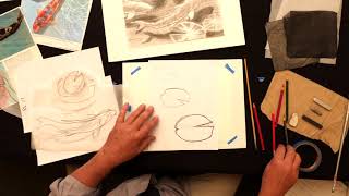 Design and Composition using pencil and soft pastel with Mike Tauber screenshot 3