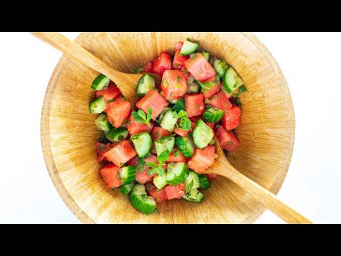 Watermelon Mint Salad