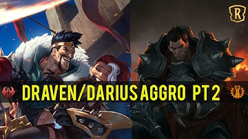 Draven Darius Aggro Part 2 | SEA Sever| LoR Game | Legends Of Runeterra Gameplay