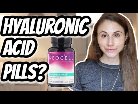 Skin benefits of  HYALURONIC ACID PILLS, DRINKS, & SUPPLEMENTS| Dr Dray