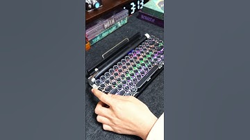7KETS TW1867 Typewriter keyboard , The link is in my channel.