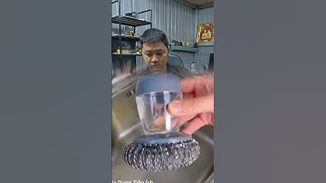 Review | Dụng cụ bàn chải chà xoong nồi đa năng ? #hieu_rv #review #xuhuong