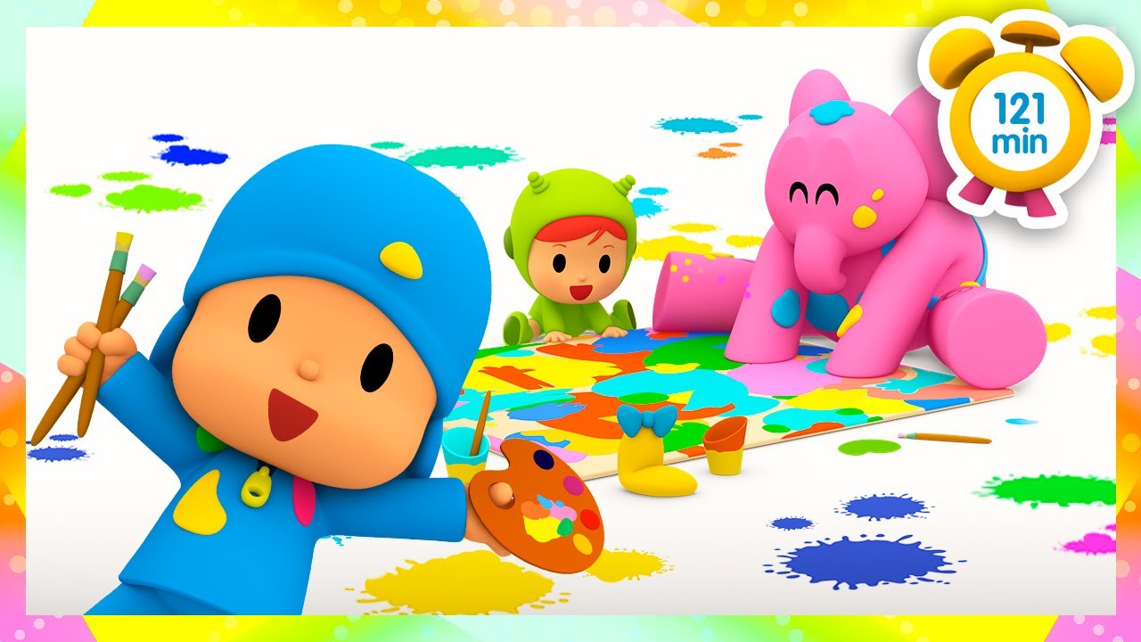 Pocoyo para colorir: 42 desenhos superdivertidos para pintar