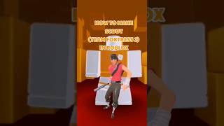 How to make SCOUT (TEAM FORTRESS 2) IN ROBLOX #roblox #robloxavatar #tf2 #scout #tf2scout #shorts