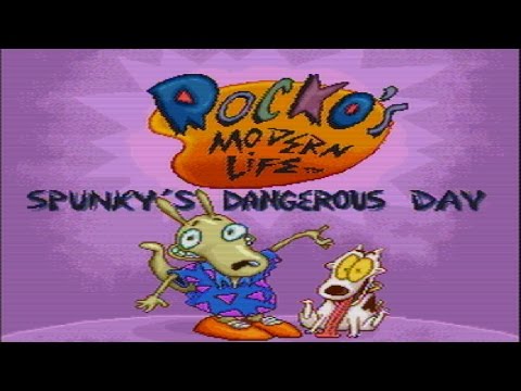 Rocko's Modern Life - Spunky's Dangerous Day - SNES - Full Playthrough - Hard Game - Deathless