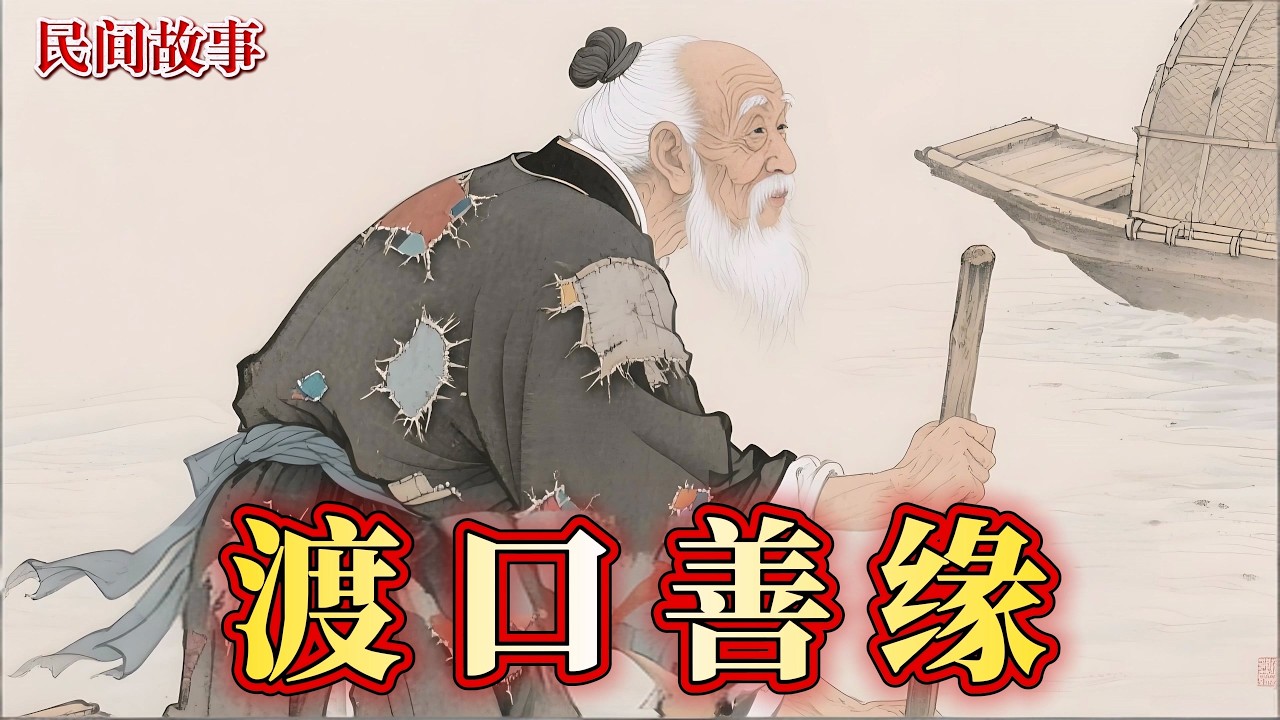 人人笑他傻，撑船不收钱，可他救下的落魄老人，竟让顽劣浪子蜕变成暖心孝子。#民间故事#人性#逆袭#打脸#感人#正能量#睡前故事#有声故事#有声书#听书#爱情故事#故事分享#安神助眠