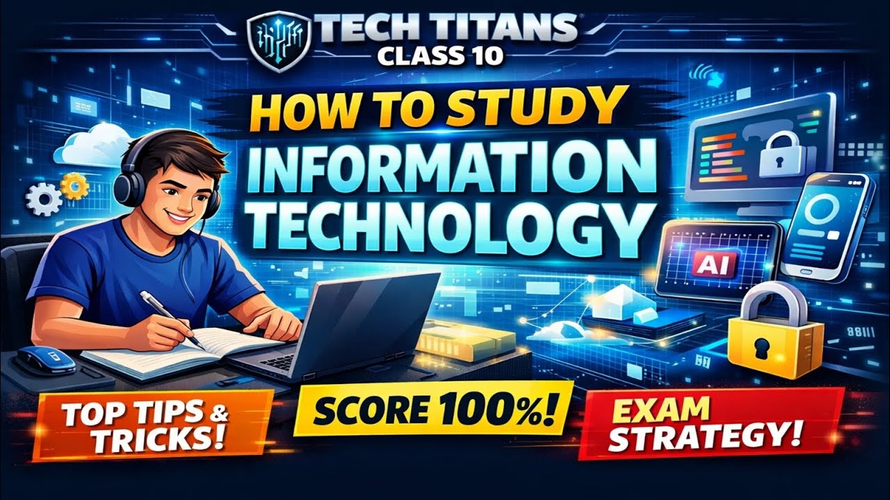 How To Study Information Technology For Class 10. ❣️