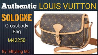 Louis Vuitton Monogram Sologne M42250 Brown Cloth ref.981518