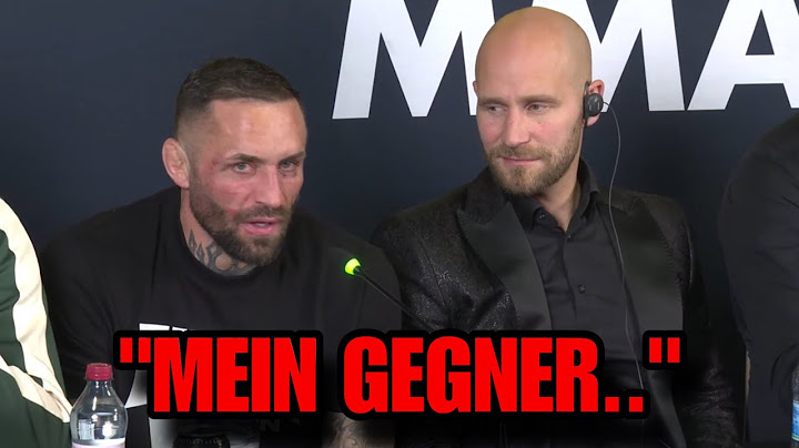 Christian Eckerlin Reagiert auf Niederlage gegen Robert Pukac nach dem Kampf