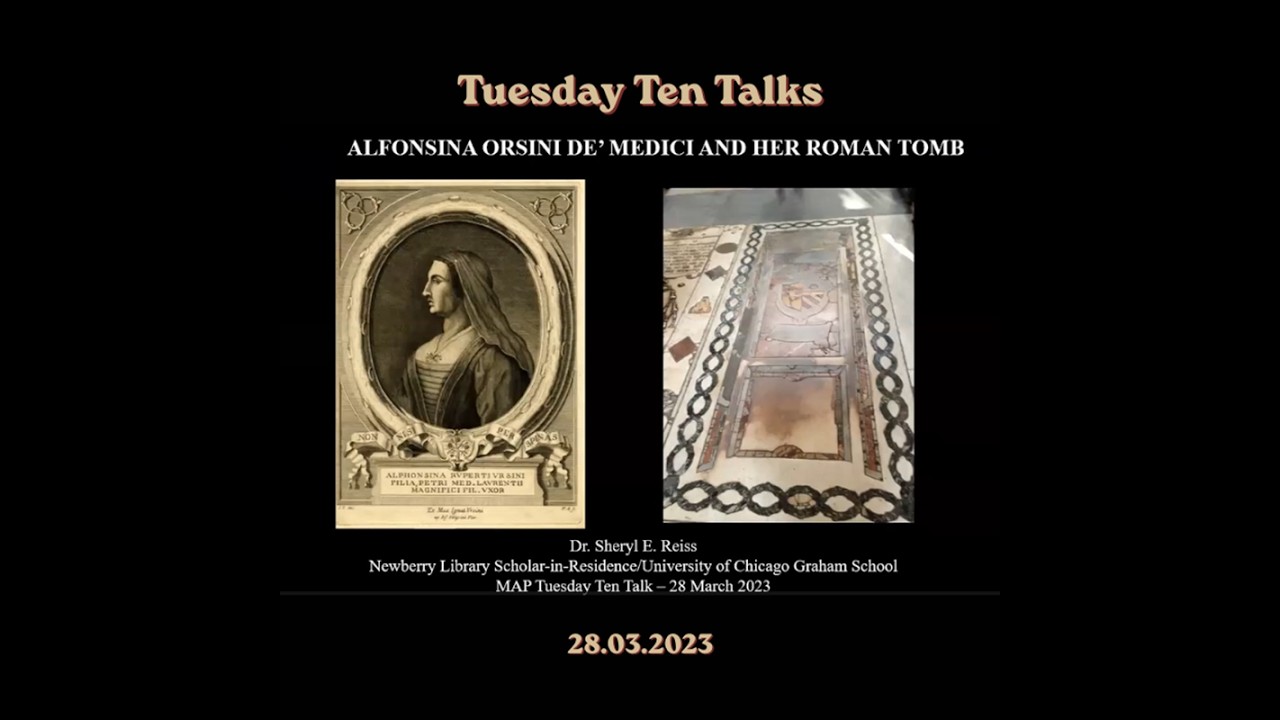 SHERYL E. REISS - Alfonsina Orsini De' Medici and Her Roman Tomb