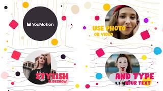 Free Stylish Slideshow - Modern Recolorable Intro (Ae, Dr, FCPX)