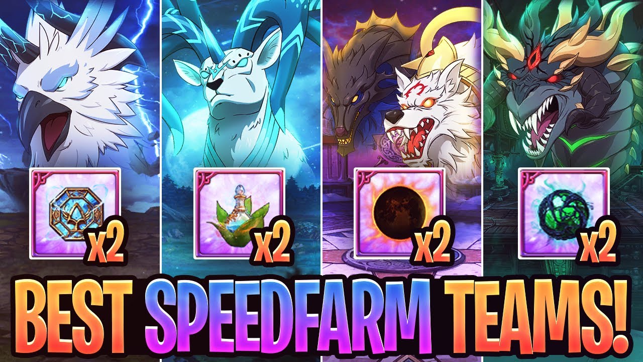 New Best SPEEDRUN Teams Double Drop Demonic Beasts Farming | Seven