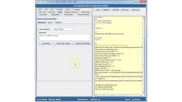 Send SMS in Text Mode