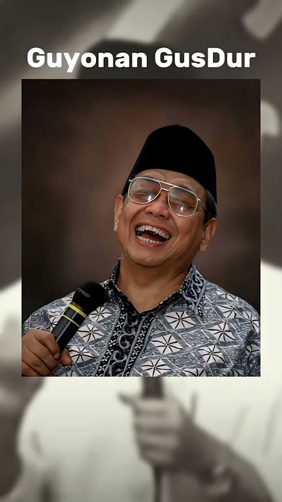 guyon gusdur yang membuat gus baha tertawa #motivasidiri