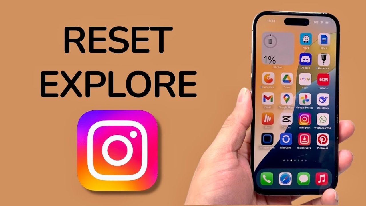 How To Reset Explore Page On Instagram