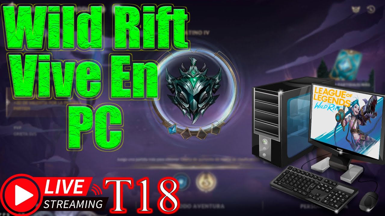Wild Rift En PC Probemos Si Funciona Bien - YouTube