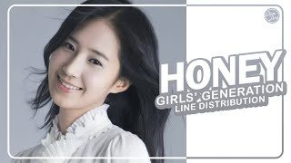 Girls’ Generation (소녀시대) – Honey (Perfect For You) (소원) | Line Distribution (All Vocals)
