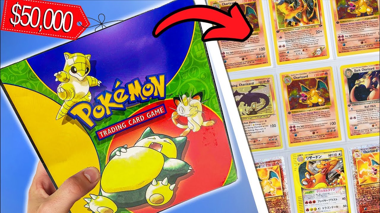 What a $50,000 Pokmon Binder Looks Like - Unreleased