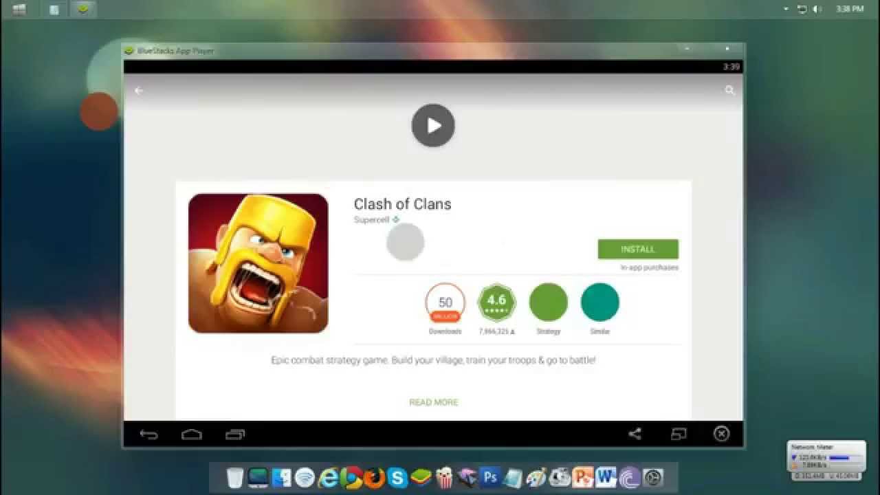 How To Install Clash Of Clans In PC And Mac.