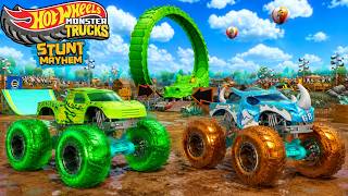 Hot Wheels Monster Truck Stunt Mayhem: Rhinomite and Gunskter Truck Insane Destruction  screenshot 5