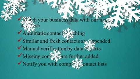 Data Appending Services - B2B Scorpion