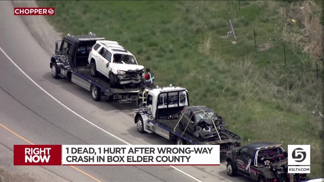 1 dead, 1 hurt after wrong-way driver causes crash on I-15 - YouTube