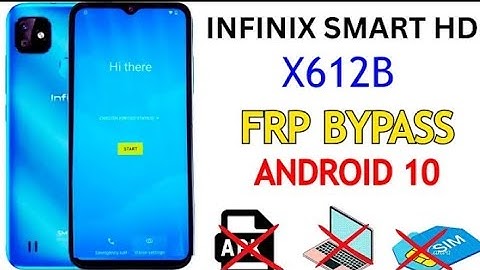 Infinix Smart HD (X612B) FRP Bypass | All Infinix Android 10 FRP Unlock | Google Bypass Without PC