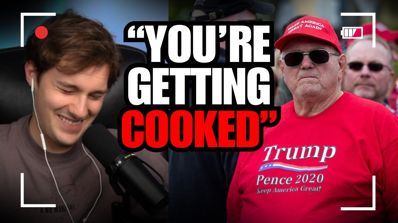 MAGA Boomer Calls Kamala a “Puppet” and Gets DESTROYED