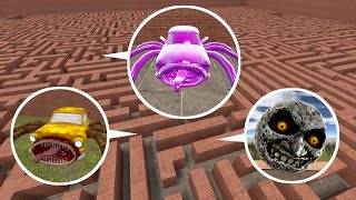 Angry Munci Vs Car Eater Vs Termina In Garrys Mod