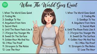 Pop Song , Spotify 2026 🍃 | When The World Goes Quiet | Chill Vibes , Relaxing 🤍🎧| Sad Song 💔 screenshot 2