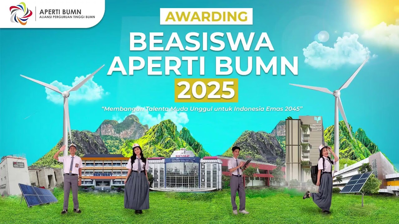 PENGUMUMAN BEASISWA APERTI BUMN 2025