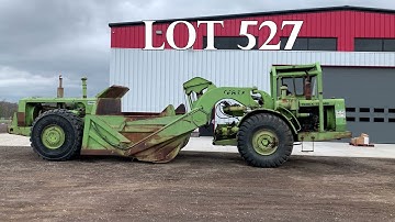 Lot 527, Terex TS14B Motor Scraper