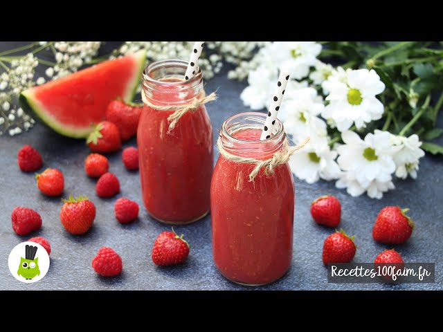 Fruitella  Gout Smoothie Fraise et Framboise 28g