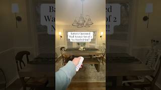 EASY 15 Minute Install.. Renter Friendly wall sconces 💡✨