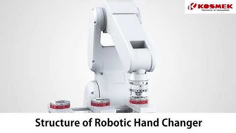 【KOSMEK】Robotic Tool Change | Robotic Hand Changer (Model SWR) Payload : 0.5 kg – 360 kg