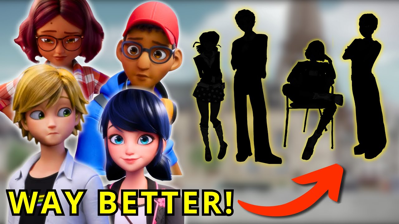 Can i improve the character designs and plot of Miraculous Ladybug?