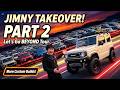 A huge gathering of Jimnys! Introducing the custom cars that gathered at the Let's Go to BEYOND tour