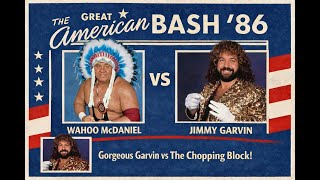 Great American Bash 86 - Charlotte - Wahoo McDaniel vs Jimmy Garvin
