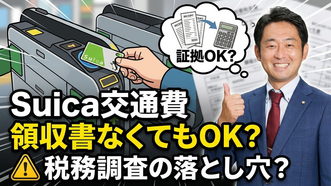 Suicaの交通費は経費計上できる？税務調査で指摘されない方法 - YouTube