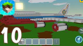 MiniCraft: Blocky Craft 2022 - Gameplay Walkthrough Part 10 - Airplane (iOS, Android) screenshot 4