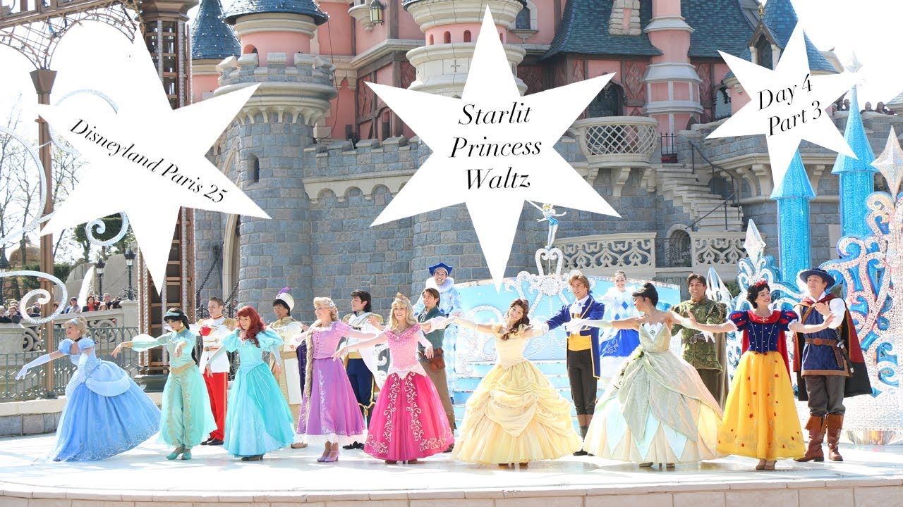 Disneyland Paris 25 Vlog - Day 4 part 3 - Starlit Princess Waltz ... FULL SHOW