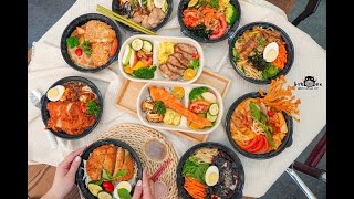 高雄三民區便當 YAVAN雅釩形象概念廚房-五家異國美食,一個地點可以吃到韓式、日式、泰式、健康餐盒、台式